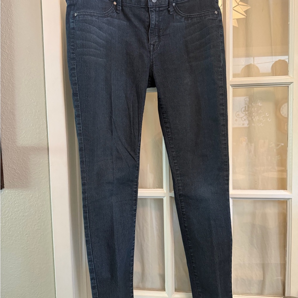 Rich & Skinny Women's Size 30 Dark Wash Stretch Denim Low Rise Skinny Jeans